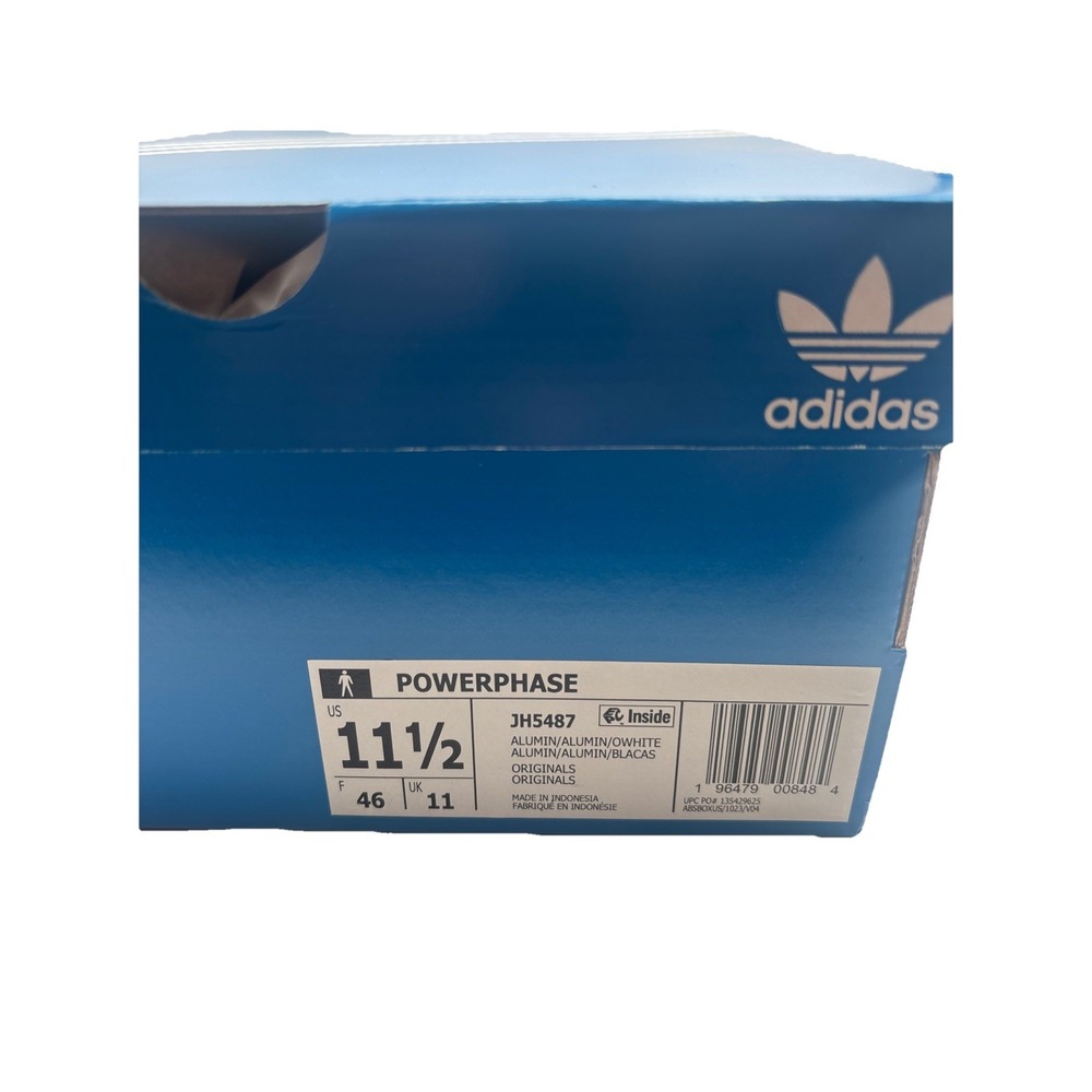 adidas PowerPhase Alumina Off White JH5487 Size 11.5M Brand New In Box‎ - Picture 8 of 8